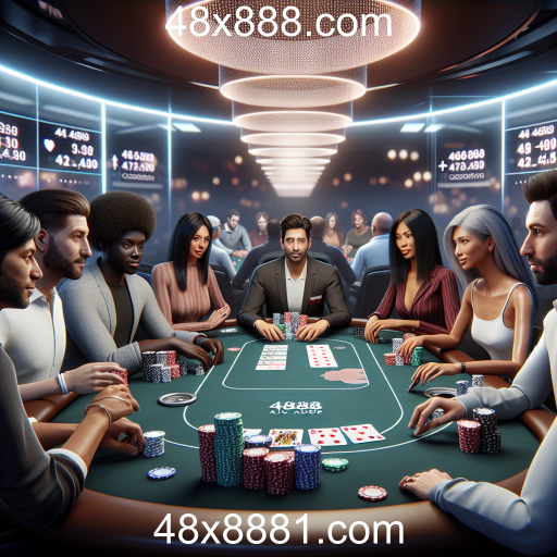 Descubra o Mundo do Poker em 48x888.com